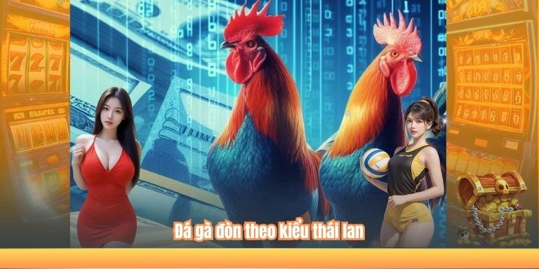 Đá gà đòn theo kiểu thái lan